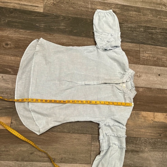 Anthropologie Moon River Women Cozy Soft Block Stripe Cardigan Sweater Size M - Picture 5 of 15